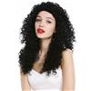 WIG ME UP-35-1 parrucca Donna Lunga Chioma riccia Molto riccia Voluminosa Ricci Nero