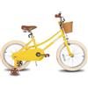 JOYSTAR 16 pollici bicicletta per bambini con ruota di allenamento e cestini, bicicletta per bambini per 4-7 anni ragazze, verde…