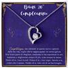 Bramart Collana Donna Compleanno Laurea Finitura in Oro, Argento Idee Regali per lei Festa Evento speciale - Cofanetto con DEDICA incluso