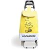 Excelsa Peanuts Woodstock Carrello Spesa, 38 lt, Poliestere, Giallo, 90x34x4 cm