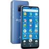Ordissimo - Smartphone LeNumero2 - Ideale per Senior - Cellulare Semplice - Interfaccia Basic - Touch Screen 5,5, Caratteri Grandi, SMS, MMS, e-Mail, Foto, Video - Blu
