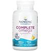 Nordic Naturals Complete Omega-3, 565 mg, Con olio di borragine e GLA, 120 Capsule morbide, Gusto limone, Testato in Laboratorio, Senza Soia, Senza Glutine, Non OGM