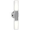 Briloner Leuchten 2148-028 - Plafoniera per il bagno a 2 punti luce E14, colore: Cromato