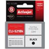 Activejet Cartuccia d'inchiostro Activejet ACC-521BN per Canon CLI-521BK 10ml Nero classe A+ [ACC-521BN (ACC-521BK)]