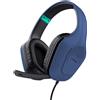 Trust Cuffie Trust GXT 415B Zirox Gaming con microfono Blu