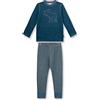 Sanetta 233060 Set di Pigiama, Blu-Bluestone, 3 Anni Bambini e Ragazzi