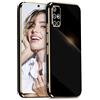 POUHYE Cover per Samsung Galaxy A71 4G Custodia Originale, Sottile Morbido Silicone Cover con Protezione Fotocamera, TPU Antiurto Protezione Case per Samsung Galaxy A71 4G Nero