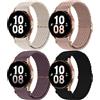 chinbersky 20mm Nylon Intrecciato Cinturino Compatibile con Samsung Galaxy Watch 4/5/6/7 40mm 44mm/Galaxy Watch5 Pro/Watch 4&6 Classic/Active 2 40mm 44mm/Watch3 41mm/Gear Sport/Gear S2 Classic