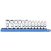 GEARWRENCH 12 pezzi 1/4 Drive 6 Pt Flex Socket Set, metriche - 80311