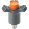 HALDER 22360.0032 Bulloni di bloccaggio a Sfera, Grigio, d1=10 mm / l1 von=5 mm