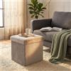 MIlani Home KATI - pouf quadrato in velluto