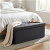 MIlani Home IRO - pouf rettangolare in stoffa