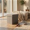 MIlani Home ORI - pouf quadrato in stoffa