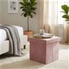 MIlani Home KATI - pouf quadrato in velluto