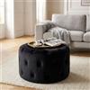 MIlani Home AURA - pouf rotondo in velluto
