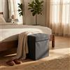 MIlani Home ORI - pouf quadrato in stoffa