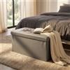 MIlani Home IRO - pouf rettangolare in ecopelle