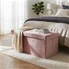 MIlani Home IRO - pouf rettangolare in velluto