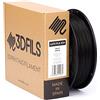 3DFILS - Filamento PLA para Stampa 3D esFil PLA Ingeo 3D850: 1.75 mm, 1 Kg, Negro