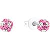 Prinzessin Lillifee Orecchini a perno in Argento Sterling 925 per bambine, con Preciosa, 0,4 cm, Argento, in confezione regalo, 2013162