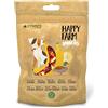 Croci Happy Farm - Premio masticativo per cani, snack cane naturale, con verdure , Anatra e Banana, 80 GR