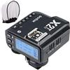 Godox X2T-N TTL flash trasmettitore per Nikon, Trigger con Connessione Bluetooth, HSS 1/8000, 5 Pulsanti di gruppo separati, rotella di controllo rialzata, nuova chiusura della motosega