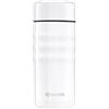 Kyocera Borraccia termica Kyocera con rivestimento interno in ceramica, calda per 12 ore, fredda per 24 ore, senza BPA, facile da pulire, a prova di perdite, 350 ml, bianca, MB-12S WH