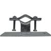 Syncro staffa zanca tipo emilia distanziata 5cm per pali antenna - SYZ325
