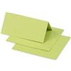 Clairefontaine 75050C - Pacco da 25 Segnaposto- Formato 8,5x8cm - 210g/m² - Colore verde germoglio -Inviti Eventi e Corrispondenza - Gamma Pollen - Carta Premium Liscia