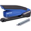 PaperPro Stapler, Staples 20 Sheets, Rubber Handle, Translucent Blue, Sold as 1 Each