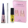 Herome 3-in-1 (Misura XL) Set Indurente Unghie con Smalto Rinforzante Unghie, Olio Cuticole Unghie Penna e Olio Unghie Fragili (Exit Damaged Nails)