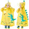 Fewlby Poncho Antipioggia Bambini Giacche Impermeabili Ragazzi Ragazze Giacche da Pioggia Leggero Cappotto di Pioggia in cartone animato Mantella Pioggia 9-10 Anni