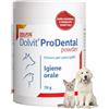 PETS Dolfos Dolvit Prodental Integratore per Igiene Orale Cane Gatto - Pulizia Bocca Cani e Gatti dai Batteri - Rimuove Placca, Tartaro e Alitosi Rendendo Fresco l'Alito - Confezione da 70 gr