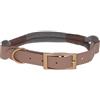 Kerbl Pet Collare Monte Carlo, marrone/grigio, 12 mm x 40-55 cm