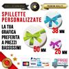 SPILLETTE PERSONALIZZATE DA 25mm 38mm 50mm SPILLE spilla PINS Pin spilletta logo