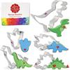Ann Clark Cookie Cutters Formine per Biscotti Stampi a forma di Dinosauro 5 Pezzi, Prodotto negli Stati Uniti by Ann Clark, Triceratopo, Stegosauro, T-Rex, Brontosauro, Piede di Dino