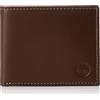 Timberland Men's Leather Wallet with Attached Flip Pocket, Brown Hunter, One Size