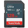 SanDisk Ultra 128GB SDXC Memory Card 100MB/s