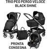 Trio Peg Perego Veloce Black Shine SLk