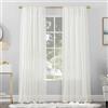 No. 918 Mallory - Tenda a pannello con tasca per bastone, 150 x 213 cm, guscio d'uovo