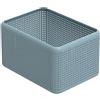 Rotho Madei Scatola di Stoccaggio, Plastica (PP Riciclato) senza BPA, Blu, 13 L, 32.6 x 23.8 x 18.8 cm