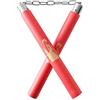 AUFIKR Nunchakus Schiuma Imbottito,Formazione Pratica Nunchucks Arti Marziali Nunchaku per Bambini Adulti e Principianti Foam Nunchaku