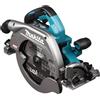 Makita HS009GT201 - Sega circolare a batteria 40 V max. / 5,0 Ah, 2 batterie + caricatore in valigetta per il trasporto, petrolio