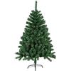 Aufun Albero di Natale artificiale 180 cm Albero di Natale artificiale Albero di Natale Deco Albero di Natale verde PVC con supporto in metallo Decorazione natalizia