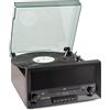 FENTON Platenspeler Bluetooth - Fenton RP135W retro platenspeler met cd speler - Hout (102.119)