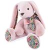 Doudou et Compagnie Histoire d'ours - Peluche Coniglio - Fidanzati coccolati - Rosa tenera - 40 cm - HO3194