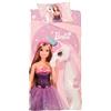 Viacom completo letto singolo BARBIE lenzuola singolo puro cotone art. 213030