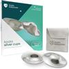 Koala Babycare - Coppette Paracapezzoli in Argento Trilaminato - Standard Size - Aiutano a Prevenire e Lenire le Ragadi al Seno durante l'Allattamento -Dispositivo Medico Classe 1