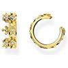 Thomas Sabo Orecchini a Clip da Donna, in Argento Sterling 925, Oro EC0016-414-14