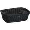 Westmark Cesta Multiuso, Adatta per Hotel e Ristorazione, Rettangolare, Ca. 31,5 x 22 x 10 cm, Fibra Sintetica, Saleen Edition, Nero, 02020019101